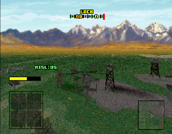 Thunderhawk II screenshot 3 for Sega Saturn